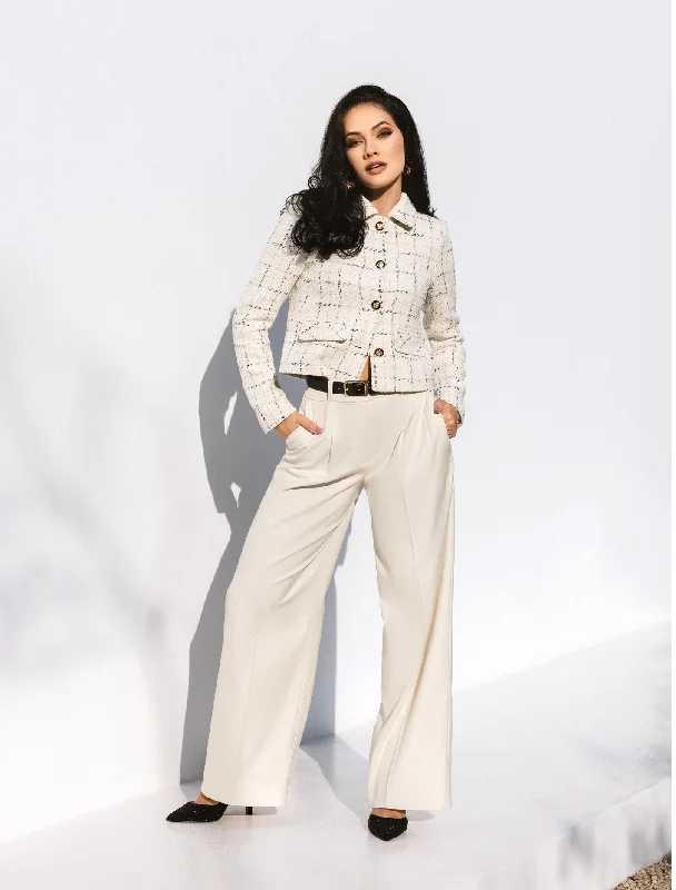 Edweena Belted Wide Leg Pants