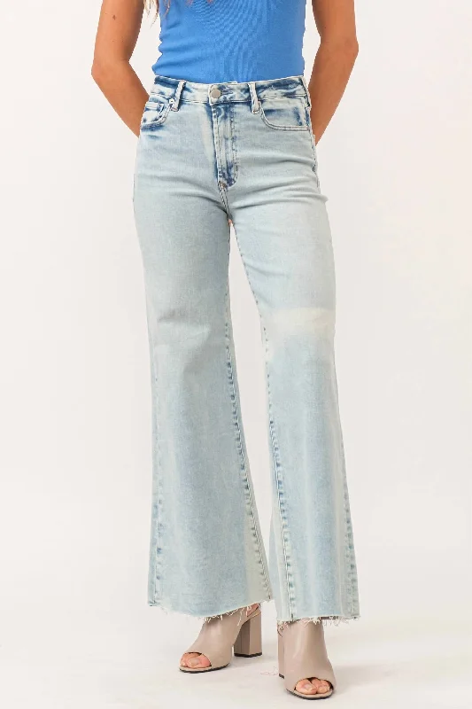 Fiona High Rise Wide Leg Jean In Tolleson