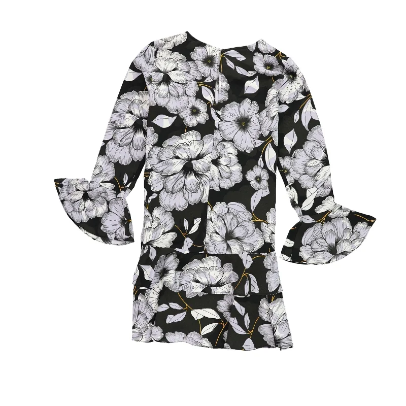 Bar Iii Womens Floral-Print Mini Dress