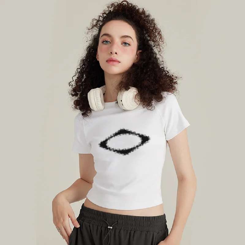 Women's Blurred Diamond T-Shirt