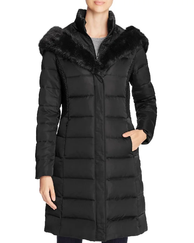 Felicity Puffer Coat In Black