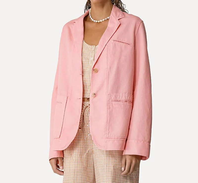 Workwear Jacket In Rose