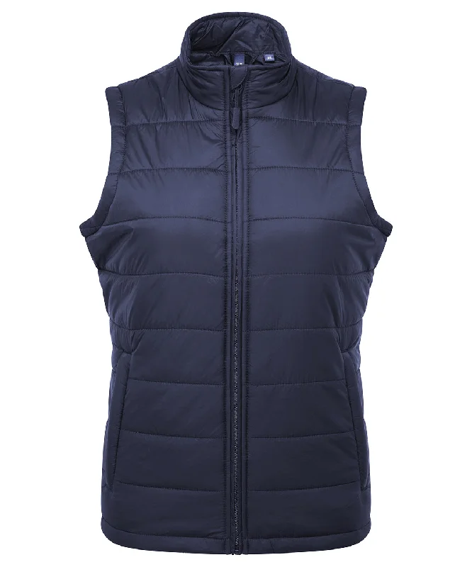 Navy - Women’s ‘Recyclight’ padded gilet