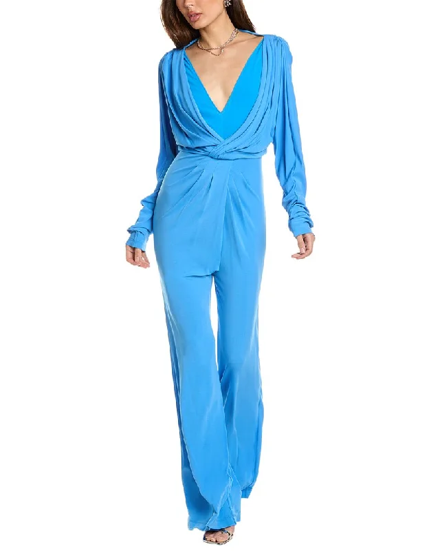 Alberta Ferretti Draped Jumpsuit