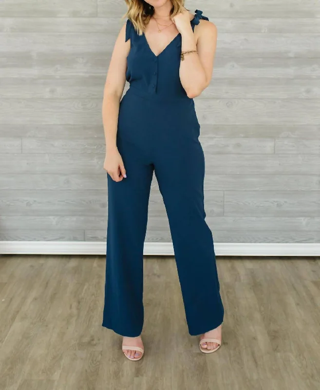 Topeka Jumpsuit In Lapis